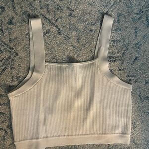 House of Harlow White Soft crop tank